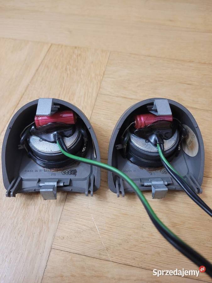 Głośniki wysokotonowe szare audi 80 90 B3 B4 OE małopolskie Cholerzyn