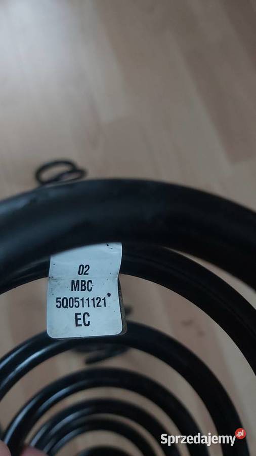 SPRĘŻYNA ZAWIESZENIA TYŁ VW GOLF VII SEAT LEON zachodniopomorskie Szczecin