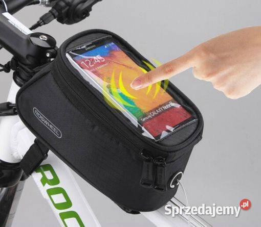 Torba SAKWA ROWEROWA pokrowiec na TELEFON 6 Części i akcesoria śląskie