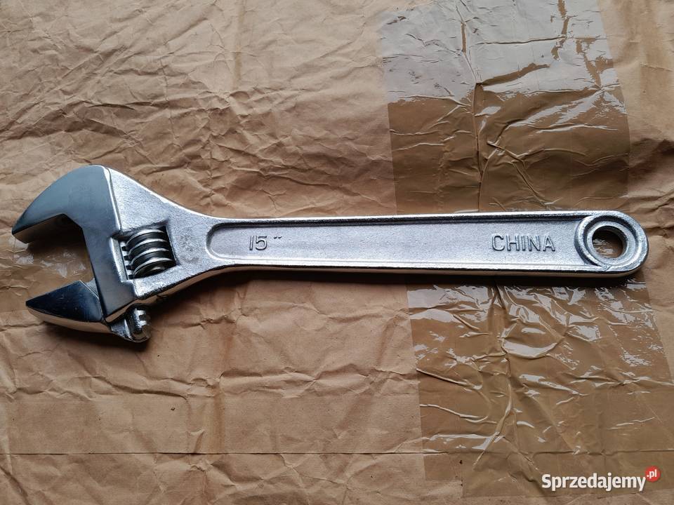Klucz nastawny Szwed 15 rozstaw szczęk 046 mm
