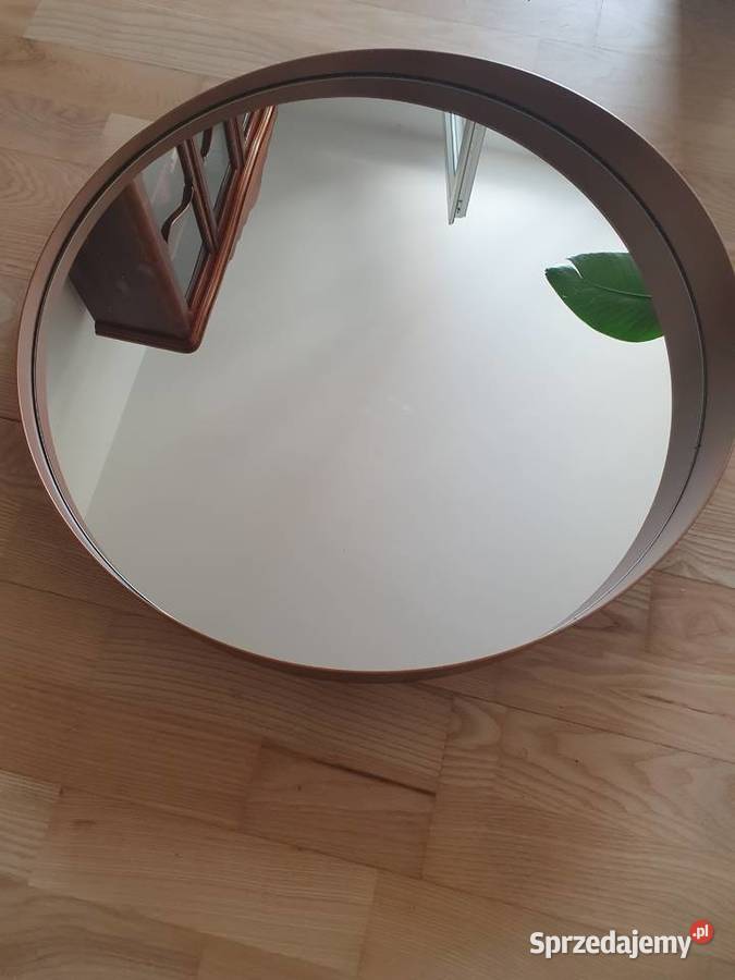 Lustro okrągłe miedziane 60 Warszawa sprzedam