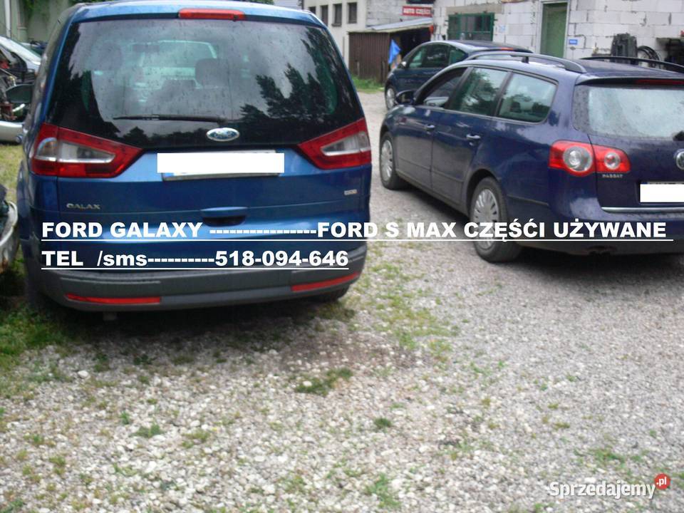 SPRZEDAM CZĘŚCI FORD S GALAXY MK 2 Wiązowna sprzedam