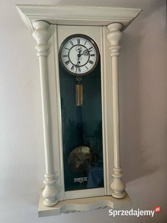 biały zegar GB Szczecinek