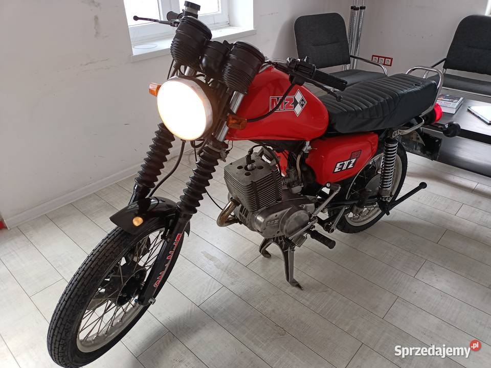 Mz ETZ 125 1990 Dokumenty KatB sprawna nie turystyczny Warszawa sprzedam