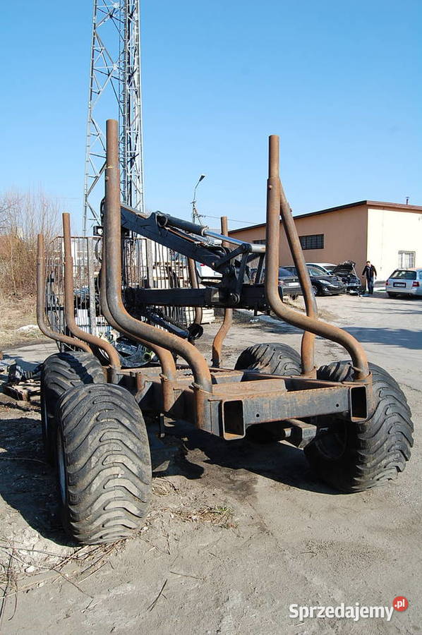 Przyczepa leśna PALMS 13D 572 Dzwig sprzedam