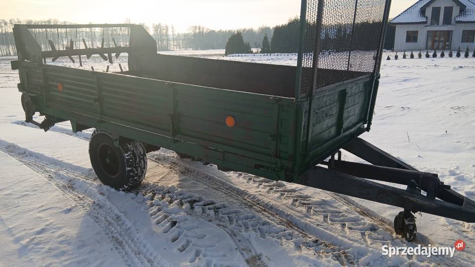 Rozrzutnik Obornika 35t Jednoosiowy Turek