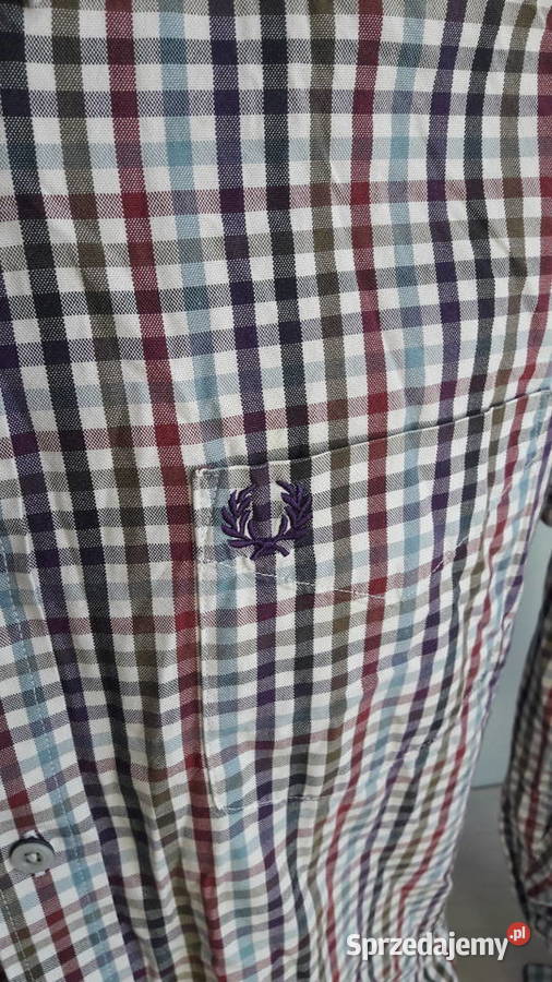 Koszula w kratkę Fred Perry Głuchołazy