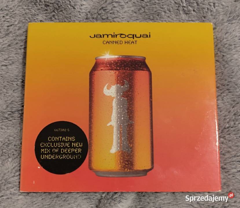Jamiroquai Canned Heat CD single alternative pop Kultura i Rozrywka śląskie Rybnik
