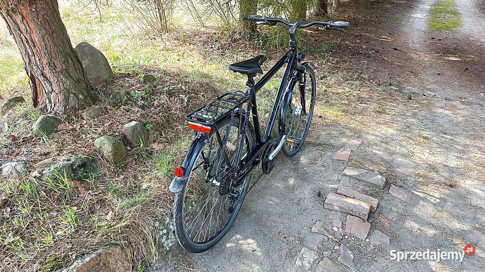 Alu Czarny Rower Miejski Męski Gudereit LC 15 dolnośląskie Wołów
