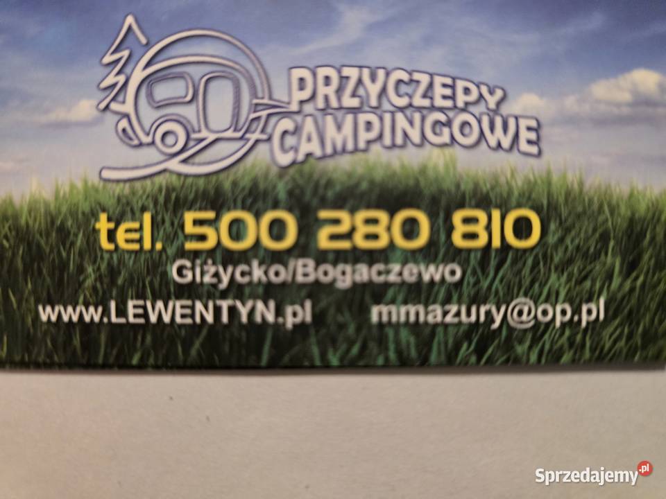 BURSTNER HOBBY NAMIOT tapczany ADRIA przyczepa Białystok