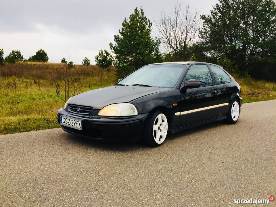 Honda Civic VI szyberdach klimatyzacja alufelgi Białystok