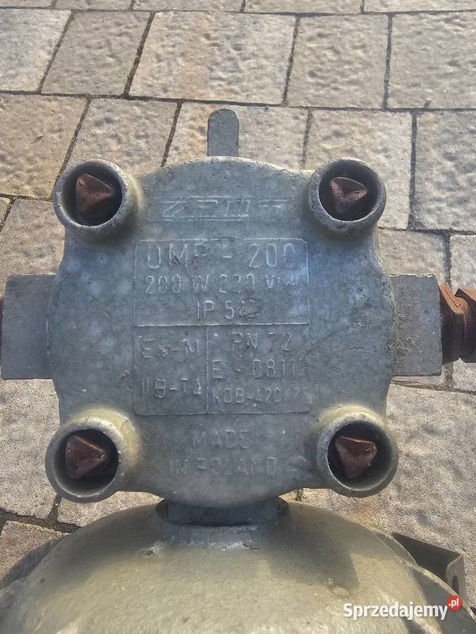 Lampa industrialna z PRL Jasło