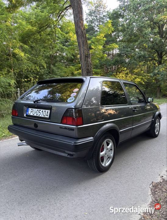 Volkswagen Golf II GTD 16 Turbo szary Puławy