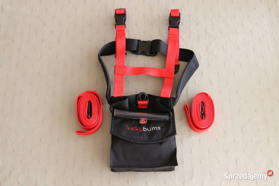 Szelki do nauki jazdy na nartach Lucky Bums