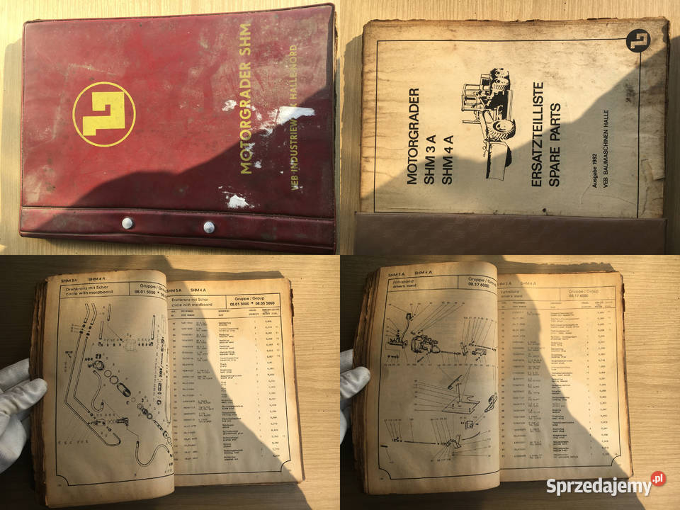 SHM3A SHM4A Katalog części zamiennych Parts