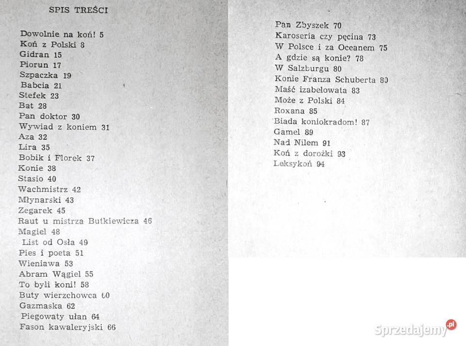 Dowolnie na koń Jan Janiszewski lubelskie Chełm sprzedam