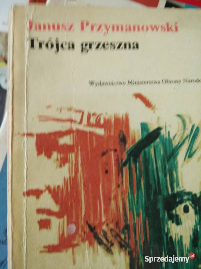 Trójca grzeszna Przymanowski książki księgarnie Warszawa sprzedam