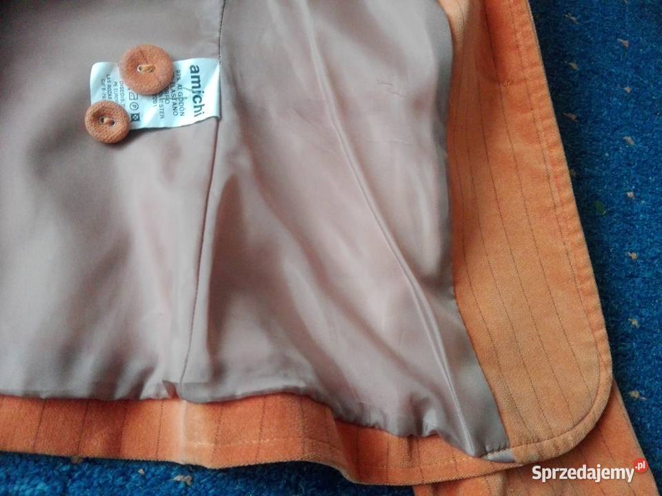 Marynarka damska AKSAMITNA 38 SZTRUKSOWA 36 Łódź