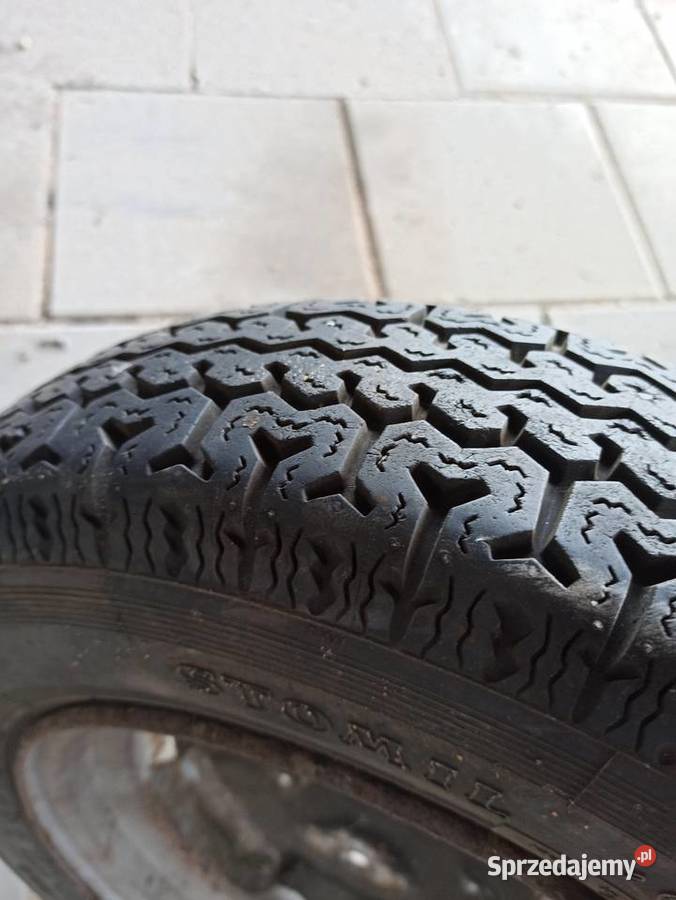 Felgi cytrynki FIAT opony Stomil D124 Fiat 126p Poznań