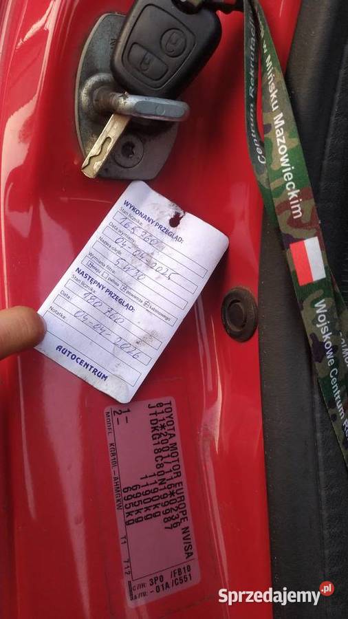 Toyota Aygo 5 drzwi 5d 2007 uszkodzona silnik Biała Podlaska