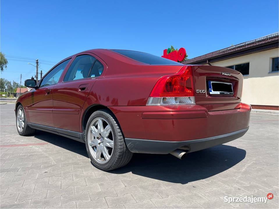 Volvo s60 Krajówka Niski przebieg bordowy śląskie Zawiercie