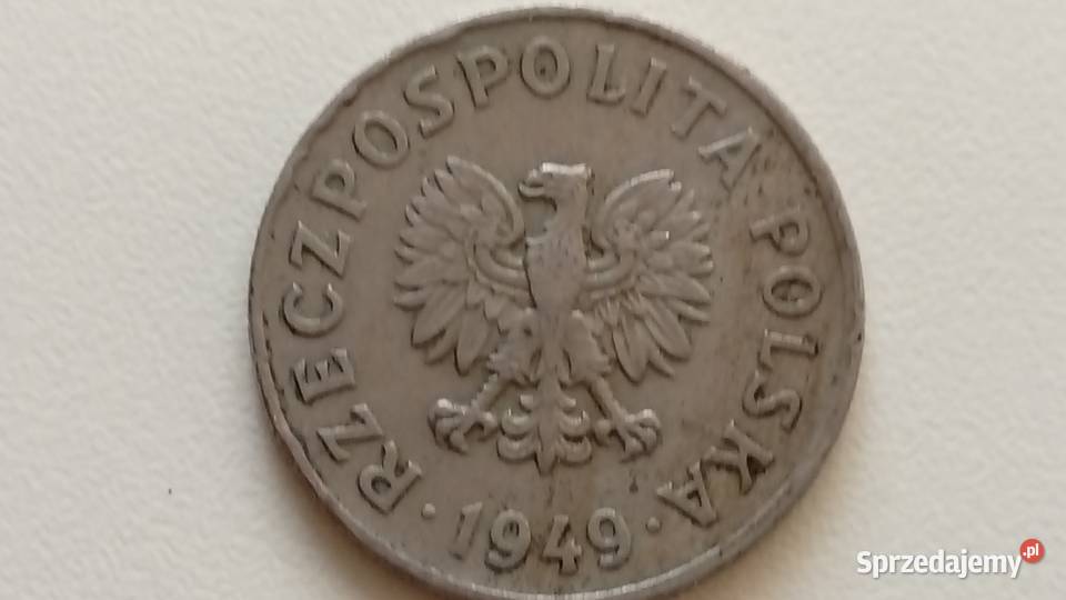 Moneta 50 gr 1949 r Mosina