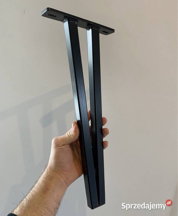 Czarne Nogi metalowe 45 Noga Stolik kawowy Nogi i nóżki Bochnia