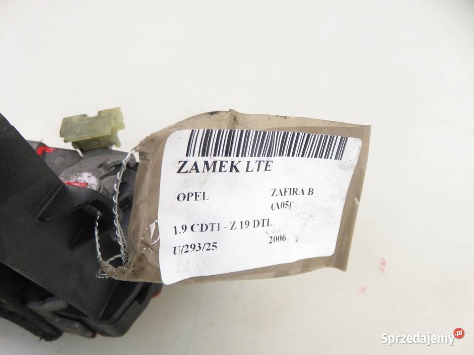 ZAMEK LEWY TYLNY OPEL ZAFIRA B 13210738