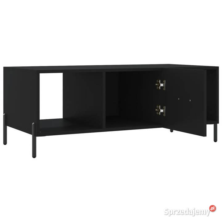 Stolik kawowy czarny 102x50x40 materiał mazowieckie Warszawa