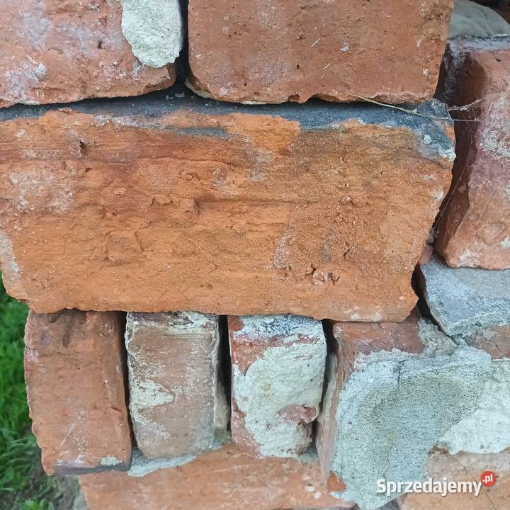 Cegła rozbiurkowa ręcznie robiona