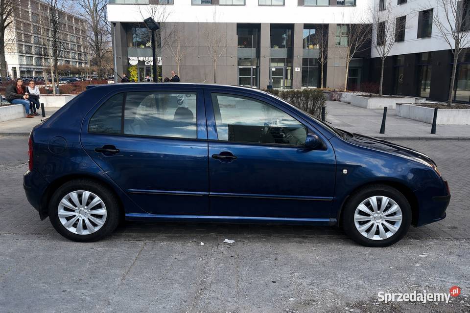 Skoda Fabia LIFT 2007 14 MPI granatowy mazowieckie Warszawa