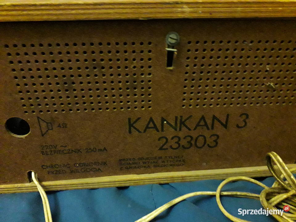 Lampowe radio KANKAN 3 gra Warszawa