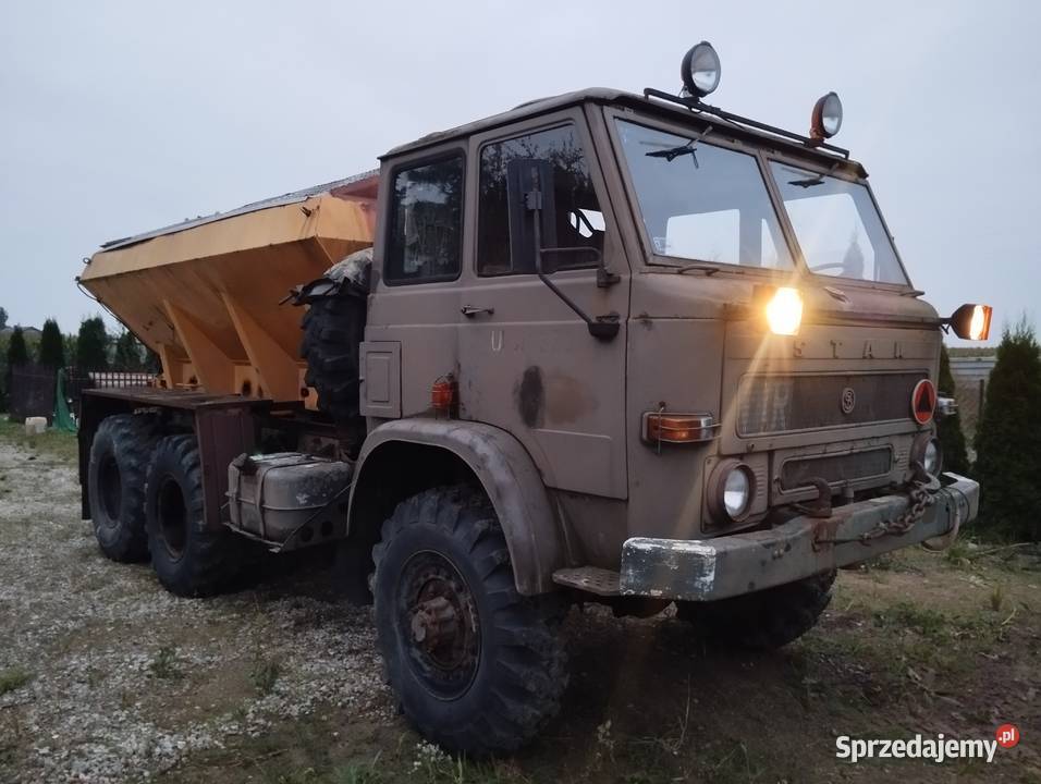 Star 266 pojazd specjalny Pługopiaskarka manualna