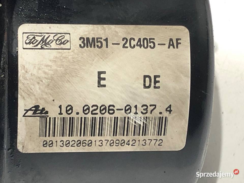 POMPA ABS MAZDA 3 3M512C405AF 16 109 0309 osobowe Motoryzacja sprzedam