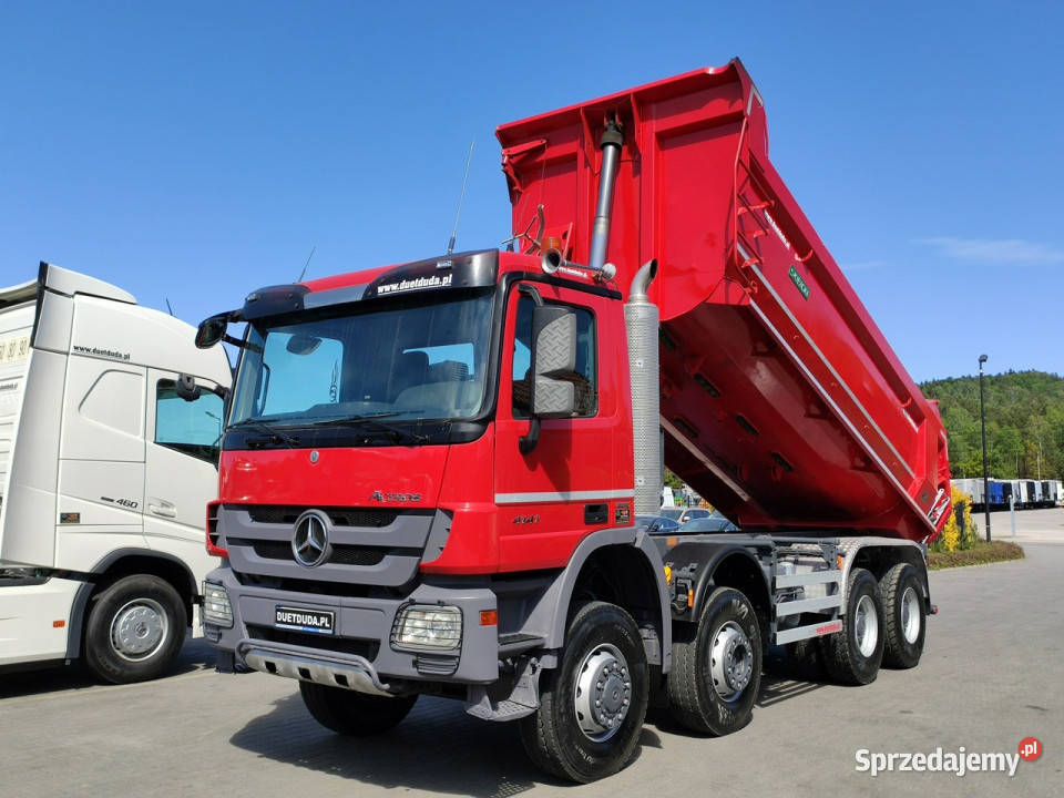 Mercedes Actros 4141 8x6 Wywrot SKIBICKI Automat blokada mostu Widełki