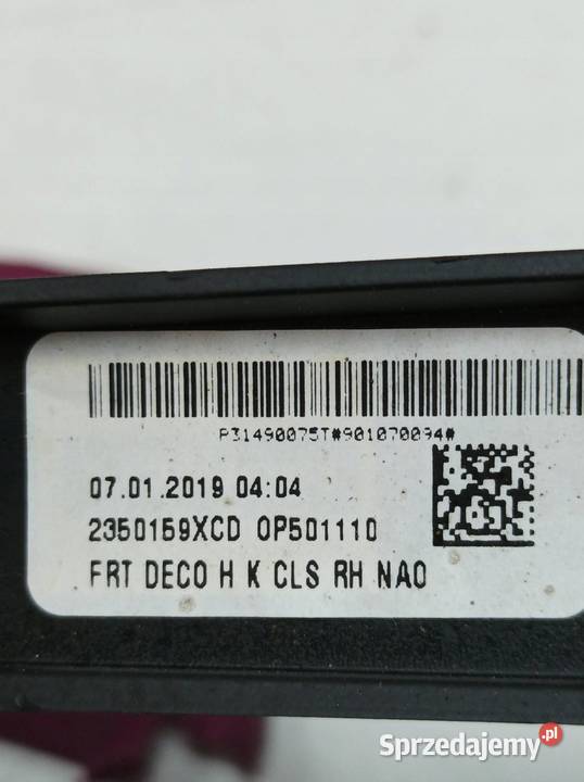 OSŁONA GŁOŚNIKA PRAWY PRZÓD HARMAN KARDON sprzedam