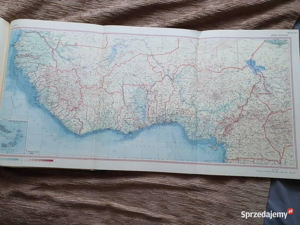 Atlas Świata 1962 Pozostałe Poznań