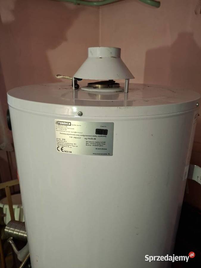 Podgrzewacz wody 80l z wężami rurą podkarpackie Mielec