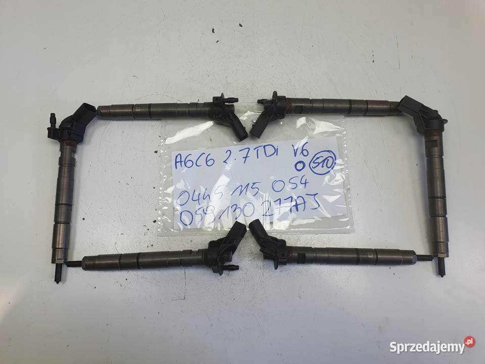WTRYSKIWACZ Audi A6 C6 27 TDI wtrysk 0445115054 Wtryskiwacze Chełm sprzedam