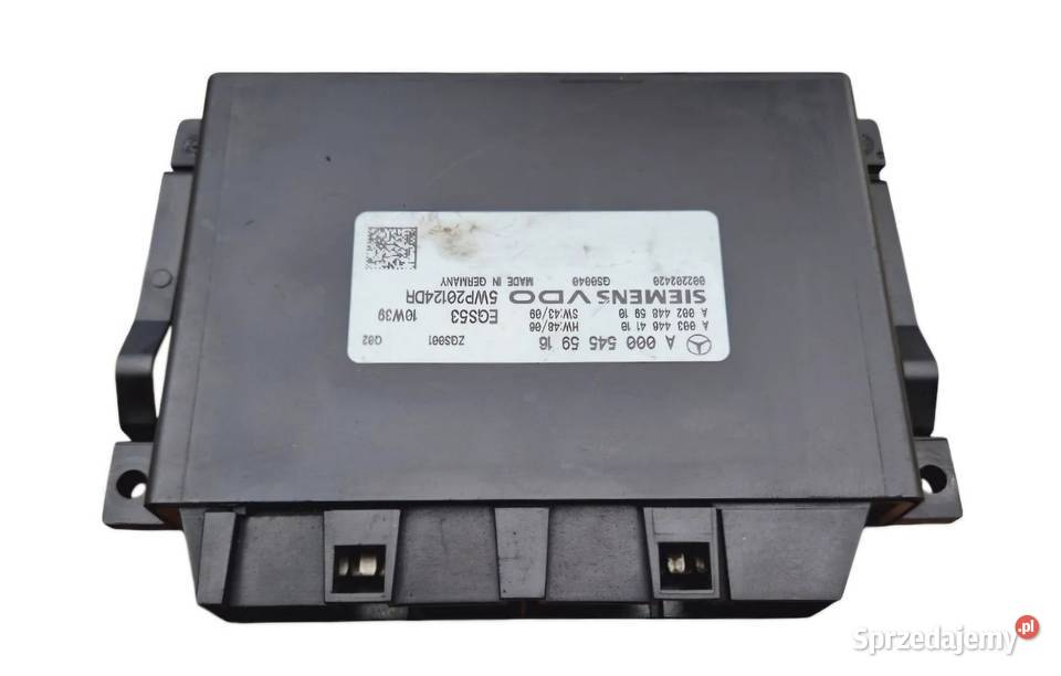 STEROWNIK SKRZYNI MERCEDES W204 CKLASA