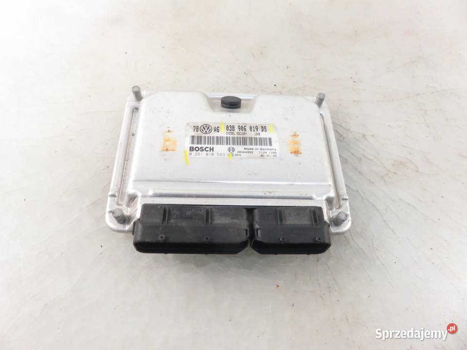 STEROWNIK VW PASSAT B5 FL 19 TDI 038906019DS Komputery małopolskie