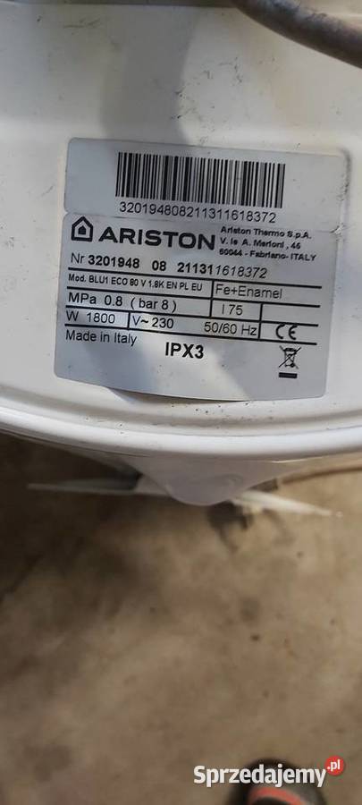 Bojler 80 L Ariston Inowrocław