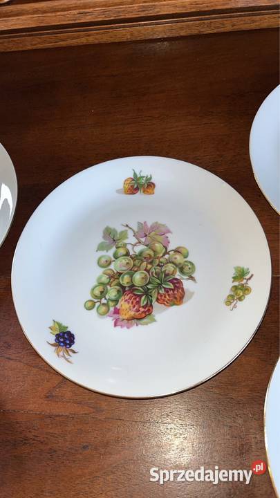 Talerzyk deserowy Syg Bohemia Owoce Gdańsk