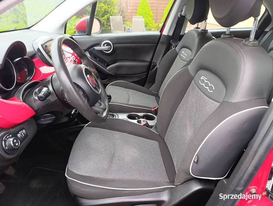 Fiat 500X 16 benzyna bogate wyposażenie 2017r śląskie