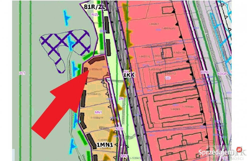 Ogłoszenie grunt Sucha Beskidzka Zamkowa 1422m2 1422m2