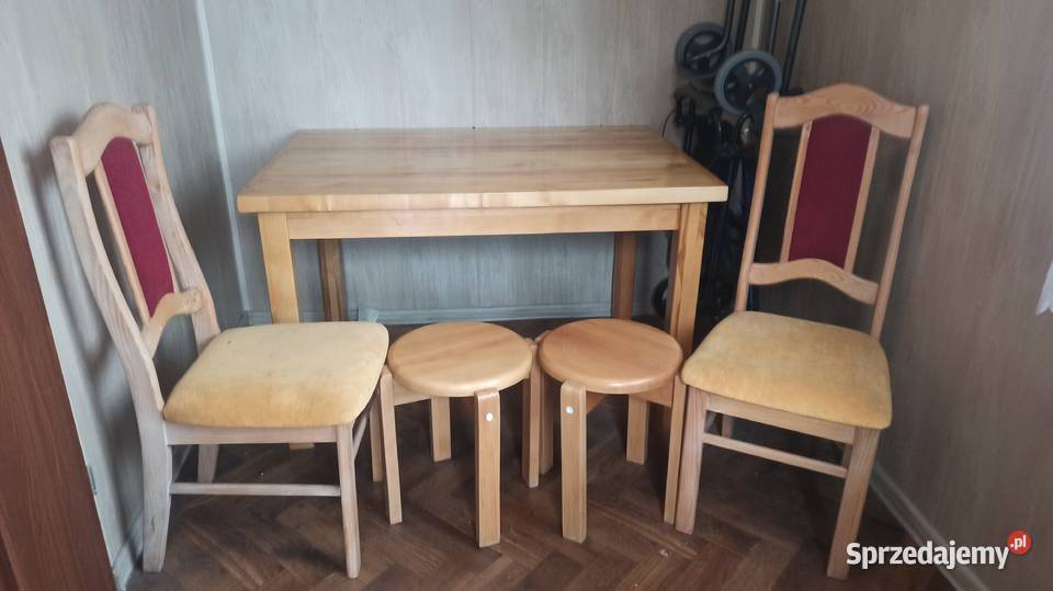 Stol drewniany Stoły wielkopolskie Osiek nad Notecią sprzedam