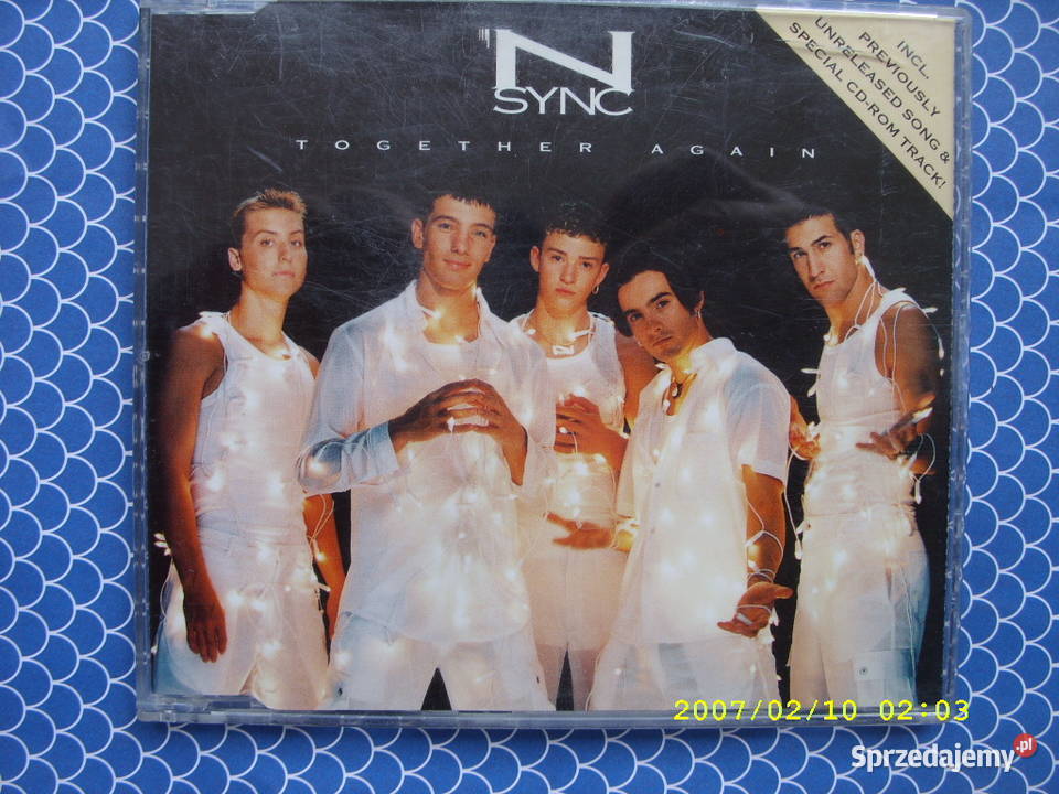 POP CD NSYNK 4 PLYTY SINGLE Wołów