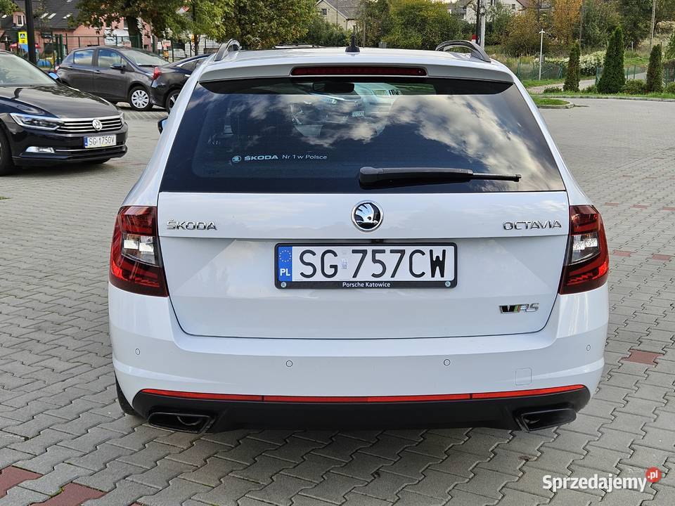 Skoda Octavia vRS 245 20 TSI Kraj serwis ASO śląskie Gliwice