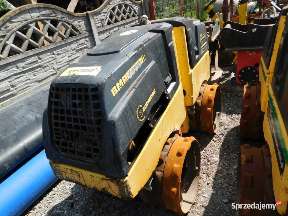 walec okołkowany Bomag BMP 8500 2016 z pilotem i Walce Solec-Zdrój