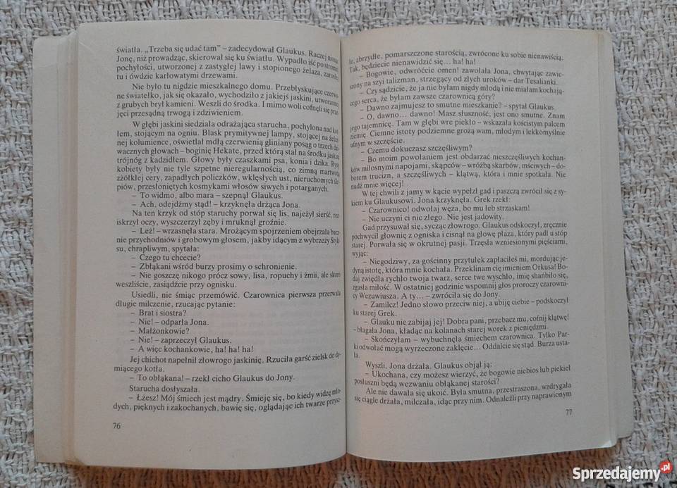 Ostatnie dni Pompejów Edward G Bulwer Lytton Rok wydania 1988 Białystok